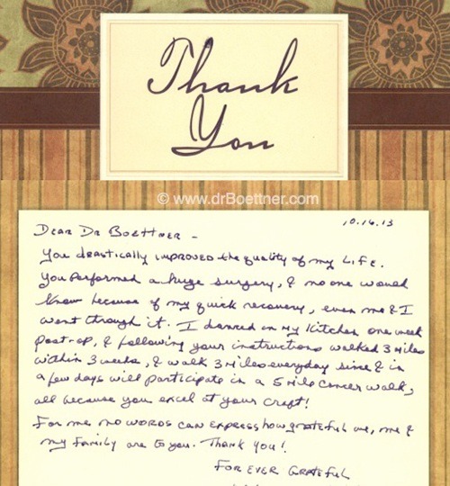 Patient Letter